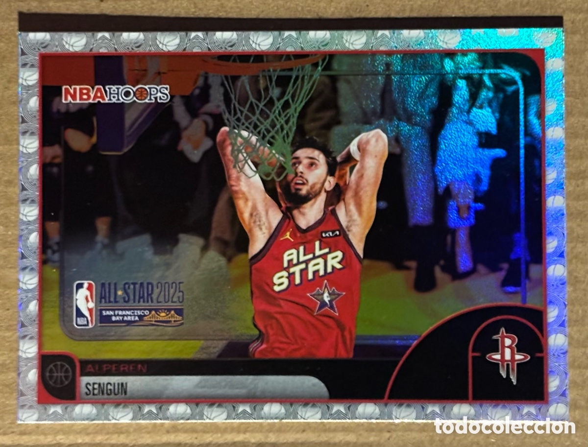 Coleccionismo deportivo: ALPEREN SENGUN (HOUSTON ROCKETS). CARTA ALL STAR TOPPS NBA HOOPS 25/26. #291.