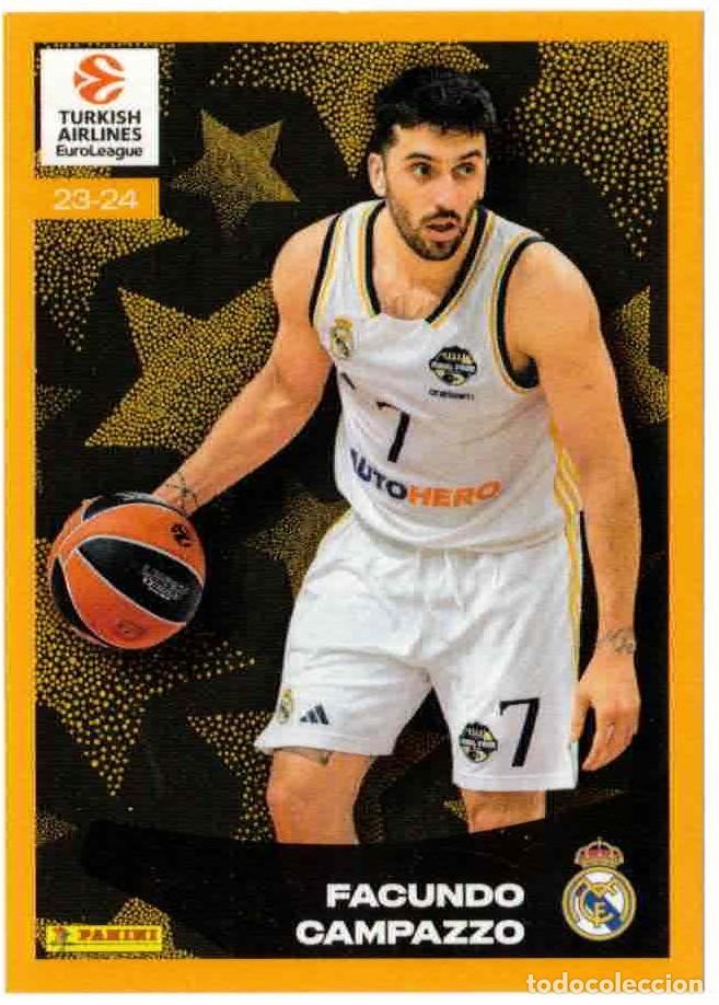 Coleccionismo deportivo: EUROLEAGUE 2024-25 - FACUNDO CAMPAZZO - 379