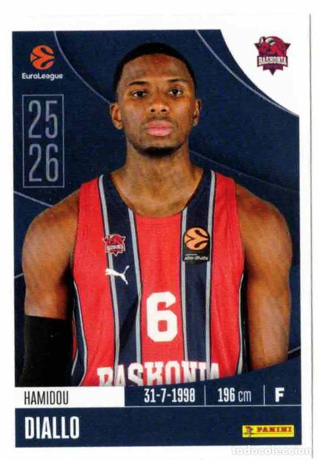 Coleccionismo deportivo: EUROLEAGUE 2025-26 - HAMIDOU DIALLO - 86