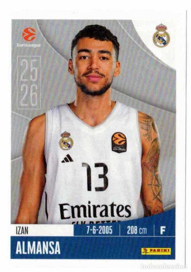 Coleccionismo deportivo: EUROLEAGUE 2025-26 - IZAN ALMANSA - 327