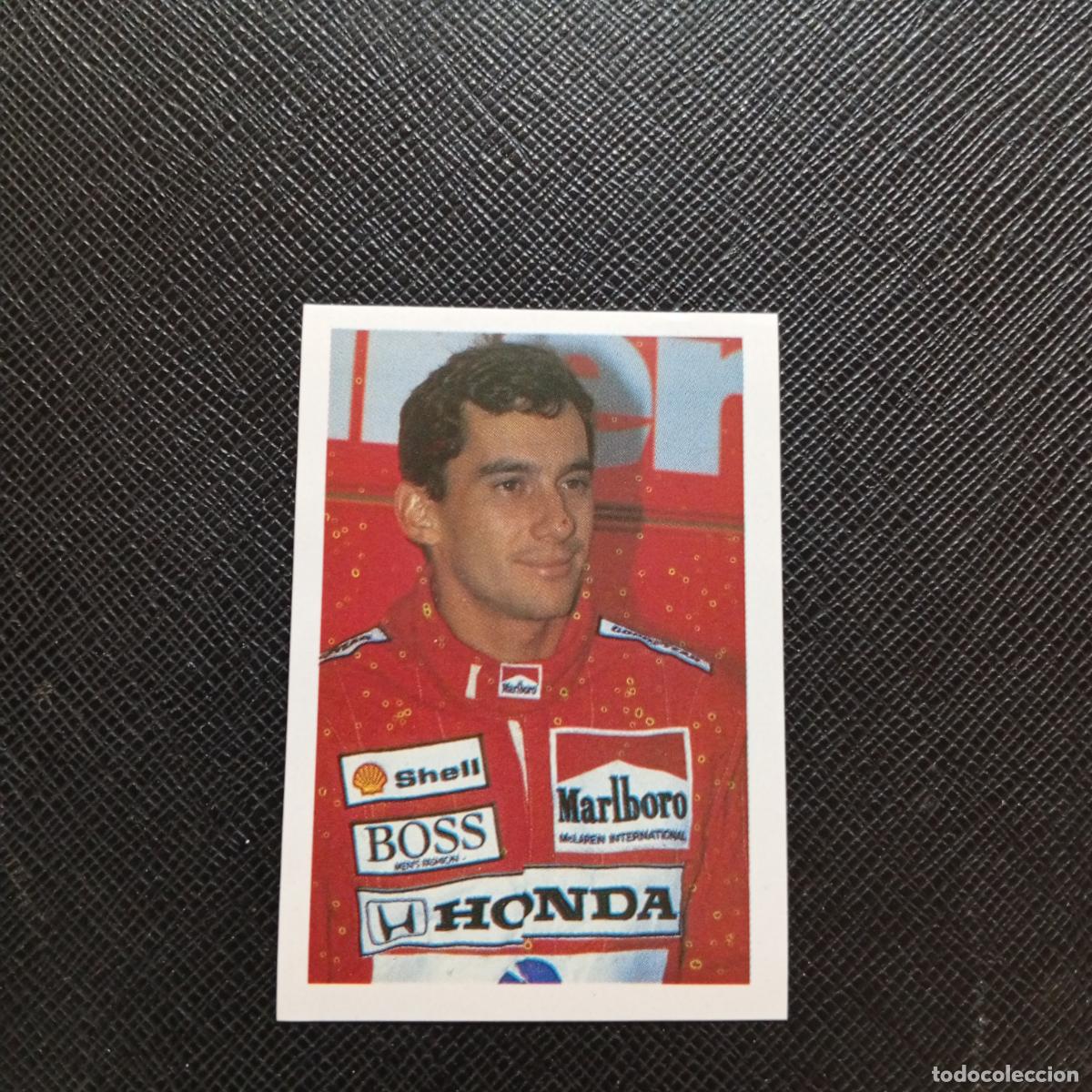 Coleccionismo deportivo: 35 AYRTON SENNA SUPER GRAND PRIX 1988 FORMULA 1 CROMO 88 - SIN PEGAR - A125 PG199
