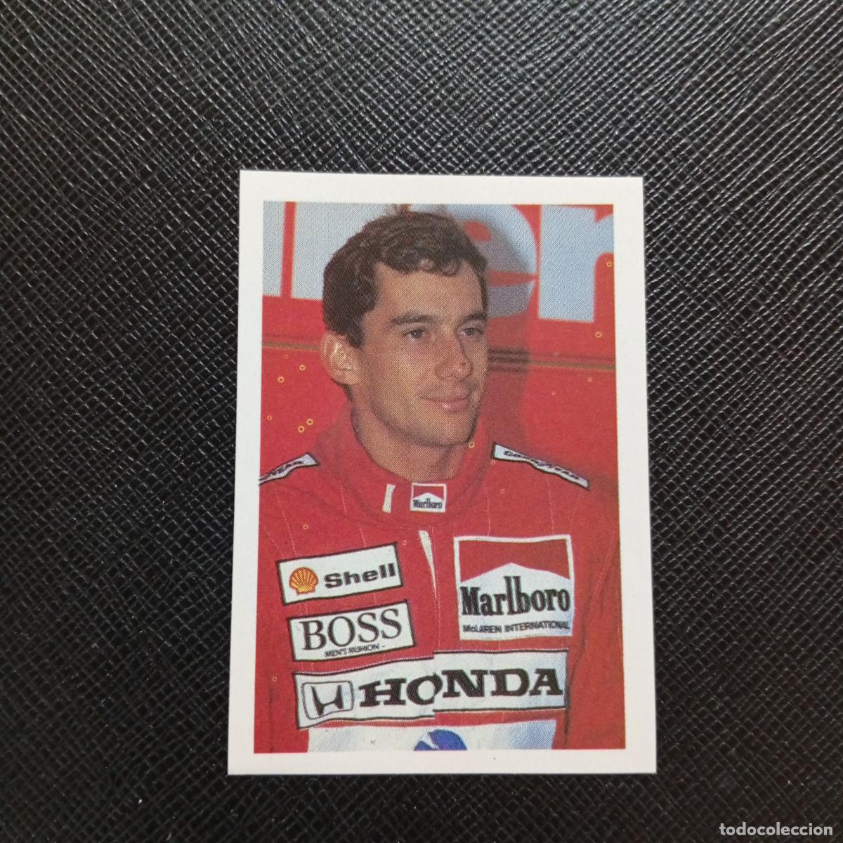 Coleccionismo deportivo: 35 AYRTON SENNA SUPER GRAND PRIX 1988 FORMULA 1 CROMO 88 - SIN PEGAR - A125 PG217