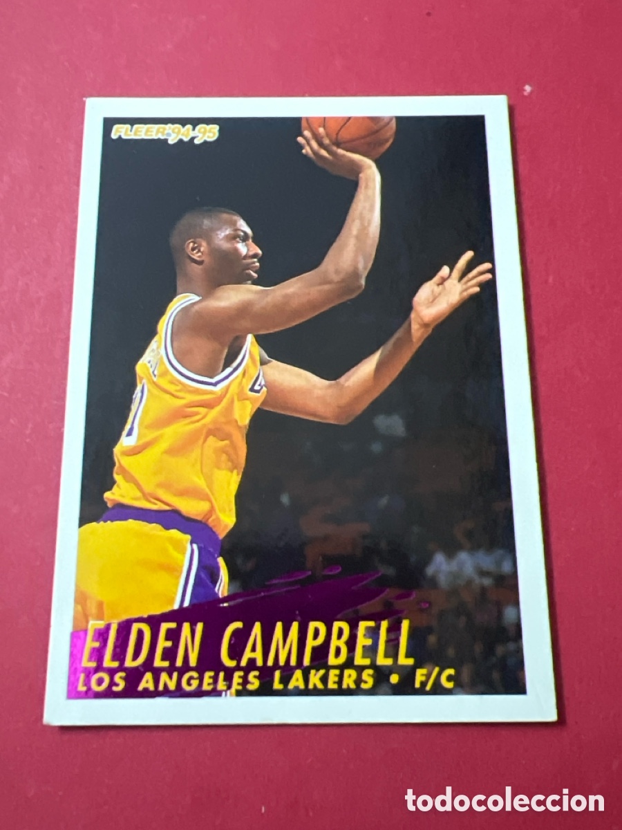 Collezionismo sportivo: C5453. 1994 Fleer #106 Elden Campbell Los Angeles Lakers