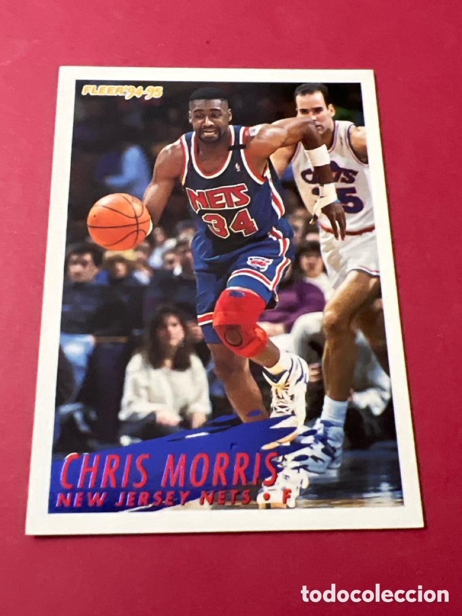 Sports collectibles: C5501. Carte Fleer - 1994/95 - Chris Morris - N&deg;151