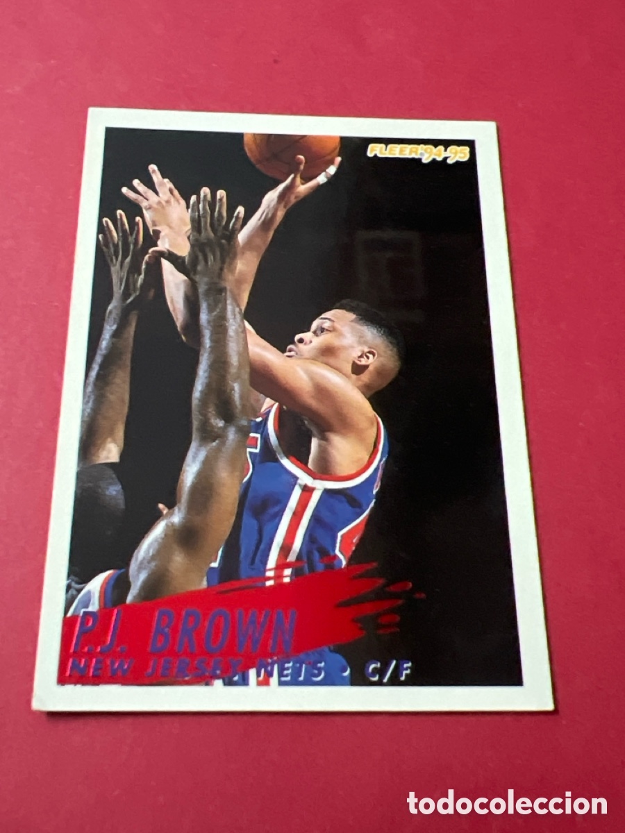 Sammelleidenschaft Sport: C5503. 1994-95 Fleer #141 P.J. Brown