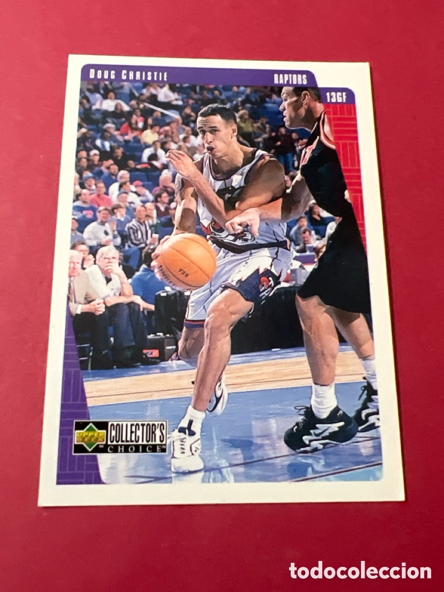 Collectionnisme sportif: C5545. 1997 Collector's Choice #137 Doug Christie Toronto Raptors Basketball Card