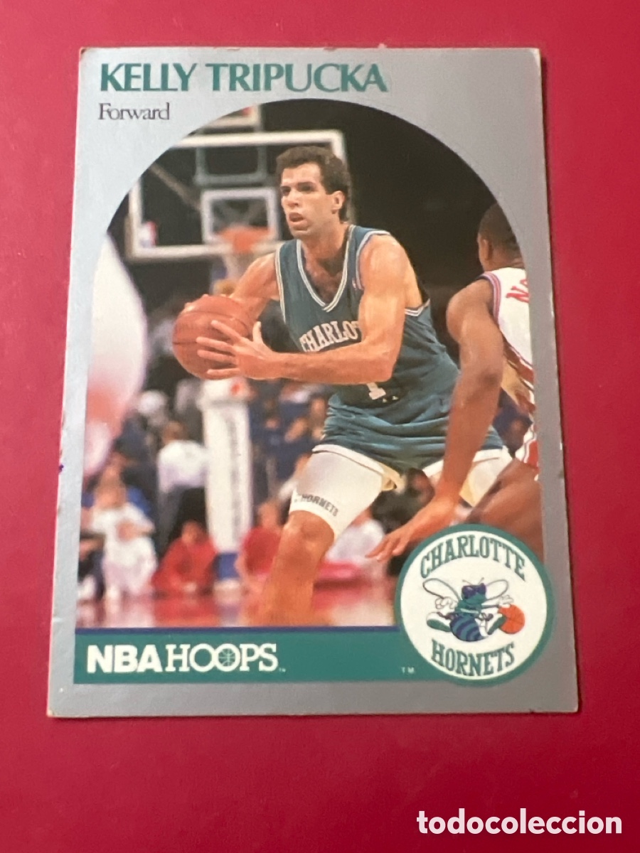 Coleccionismo deportivo: C5597. NBA Hoops 1990/91 #59 Kelly Tripucka Charlotte Hornets NBA Card