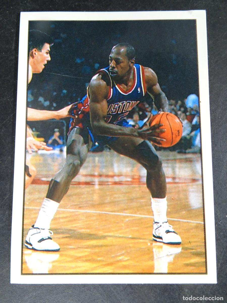 Colecionismo desportivo: CROMO PANINI BASKET NBA 91 , N&ordm; 75, VINNIE JOHNSON, SIN PEGAR, VER FOTOS