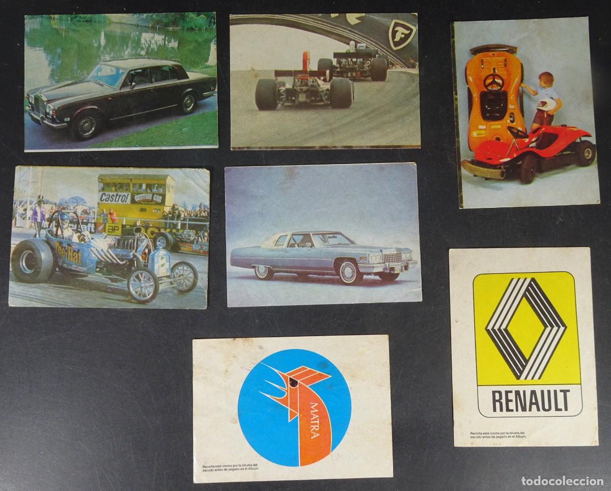 Collezionismo sportivo: LOTE DE 7 CROMOS BIMBO EL MUNDO DEL AUTOM&Oacute;VIL , VER FOTOS