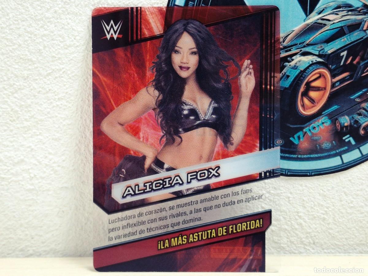 Coleccionismo deportivo: Carta Alicia Fox N&ordm; 092 WWE Panini 2016