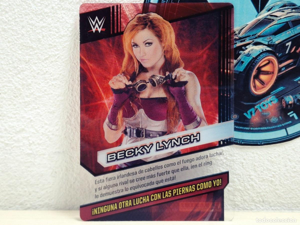 Coleccionismo deportivo: Carta Becky Lynch N&ordm; 093 WWE Panini 2016