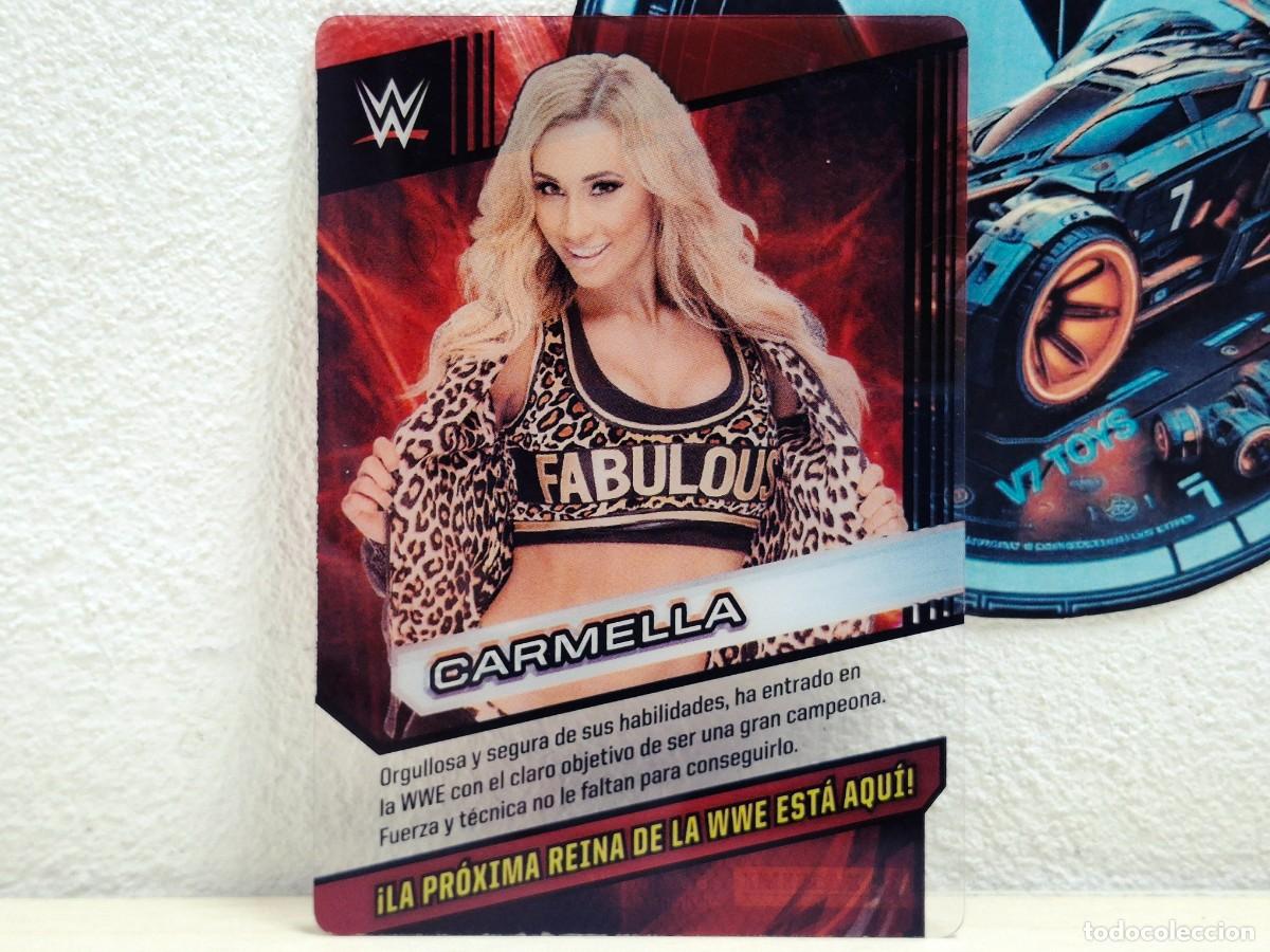 Coleccionismo deportivo: Carta Carmella N&ordm; 095 WWE Panini 2016