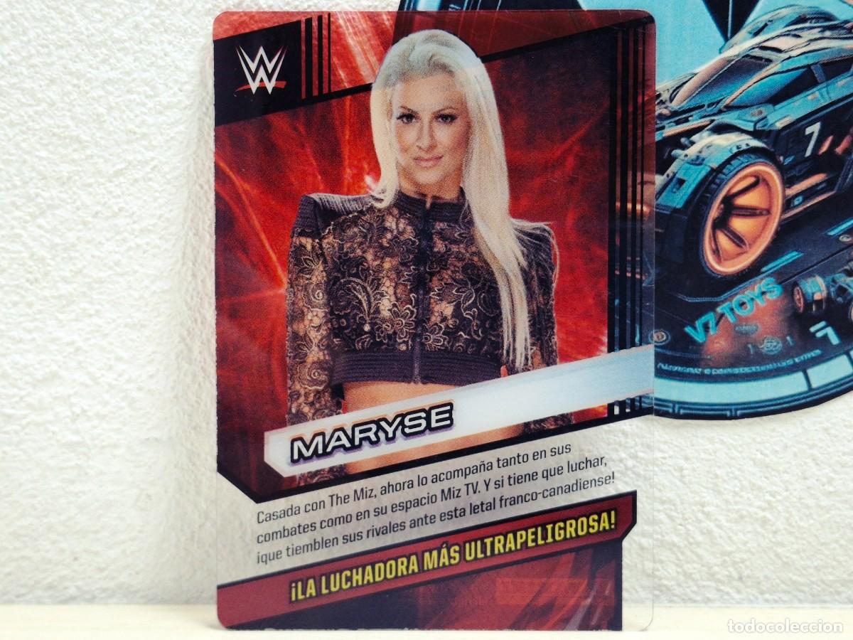 Coleccionismo deportivo: Carta Maryse N&ordm; 101 WWE Panini 2016