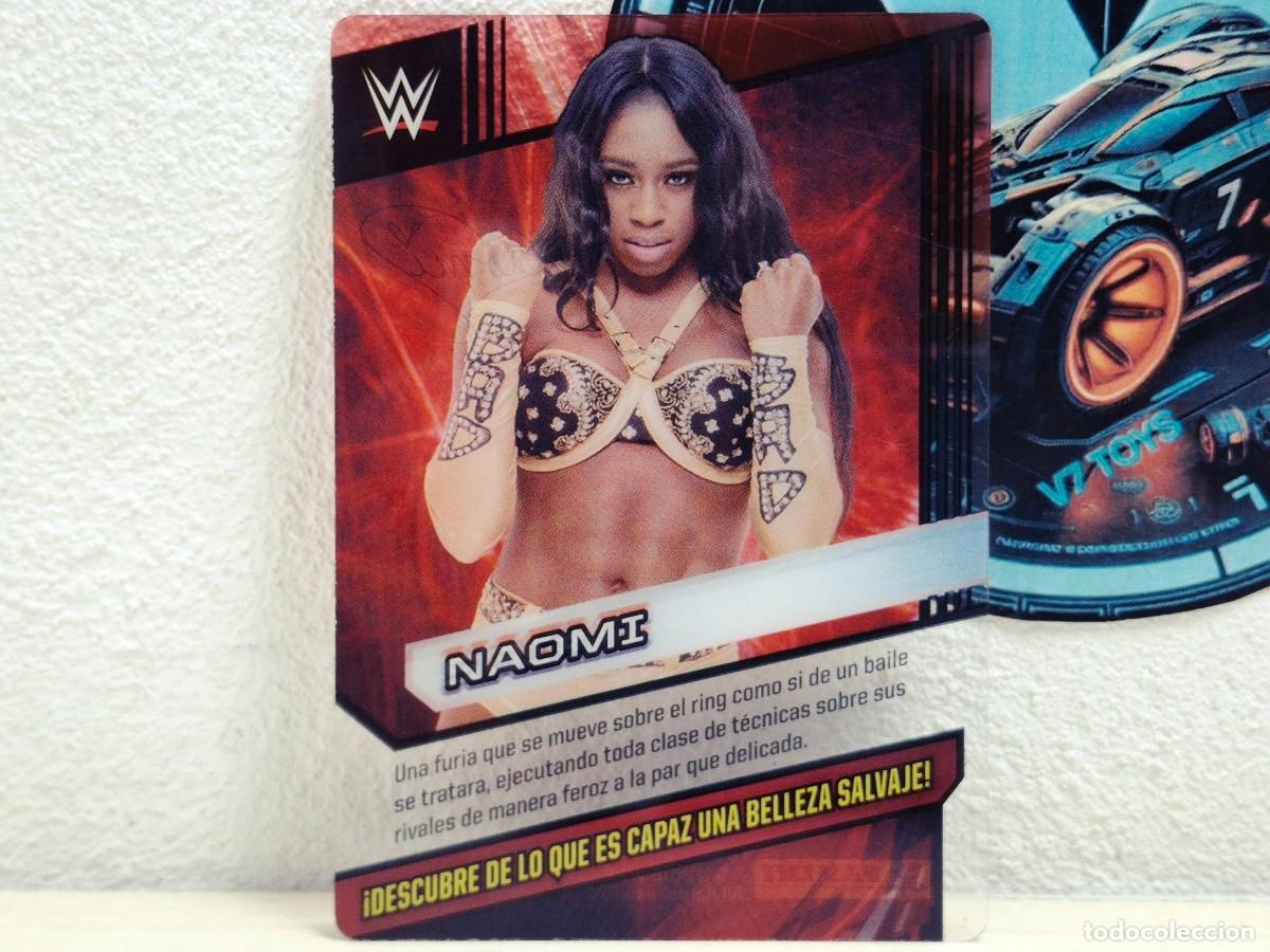 Coleccionismo deportivo: Carta Naomi N&ordm; 102 WWE Panini 2016