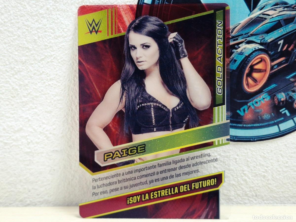 Coleccionismo deportivo: Carta Paige N&ordm; 105 WWE Panini 2016