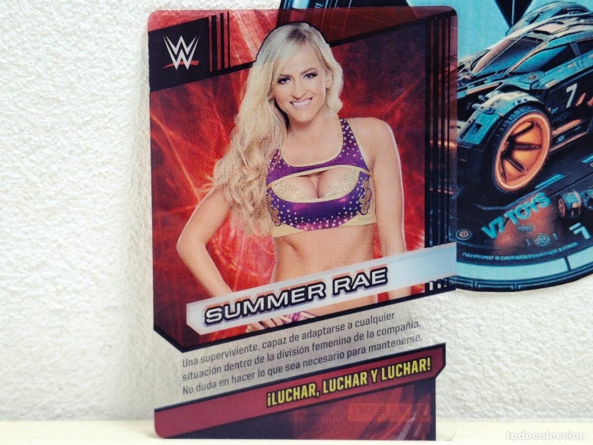 Coleccionismo deportivo: Carta Summer Rae N&ordm; 107 WWE Panini 2016