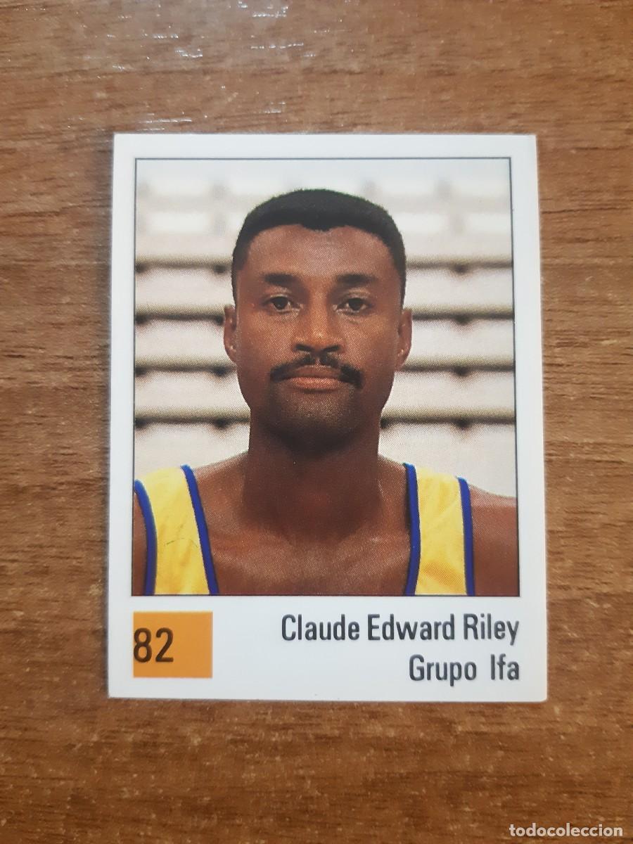 Collezionismo sportivo: N&deg;82 CLAUDE EDWARD RILEY GRUPO IFA LIGA ACB 1990 PANINI BASKET 90. NUNCA PEGADO, SIN PEGAR