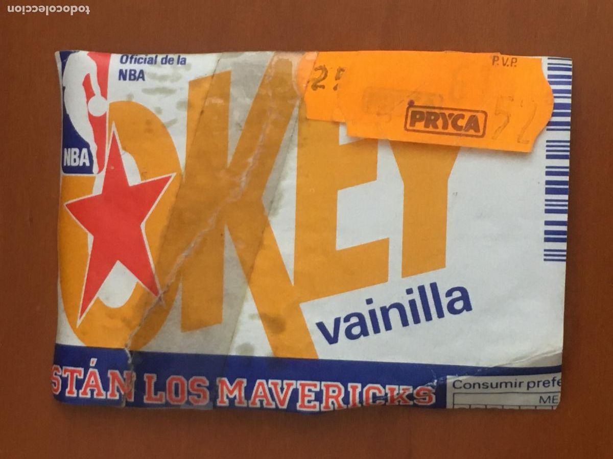 Collezionismo sportivo: baloncesto NBA dallas mavericks cromo original refrescos okey nunca pegado