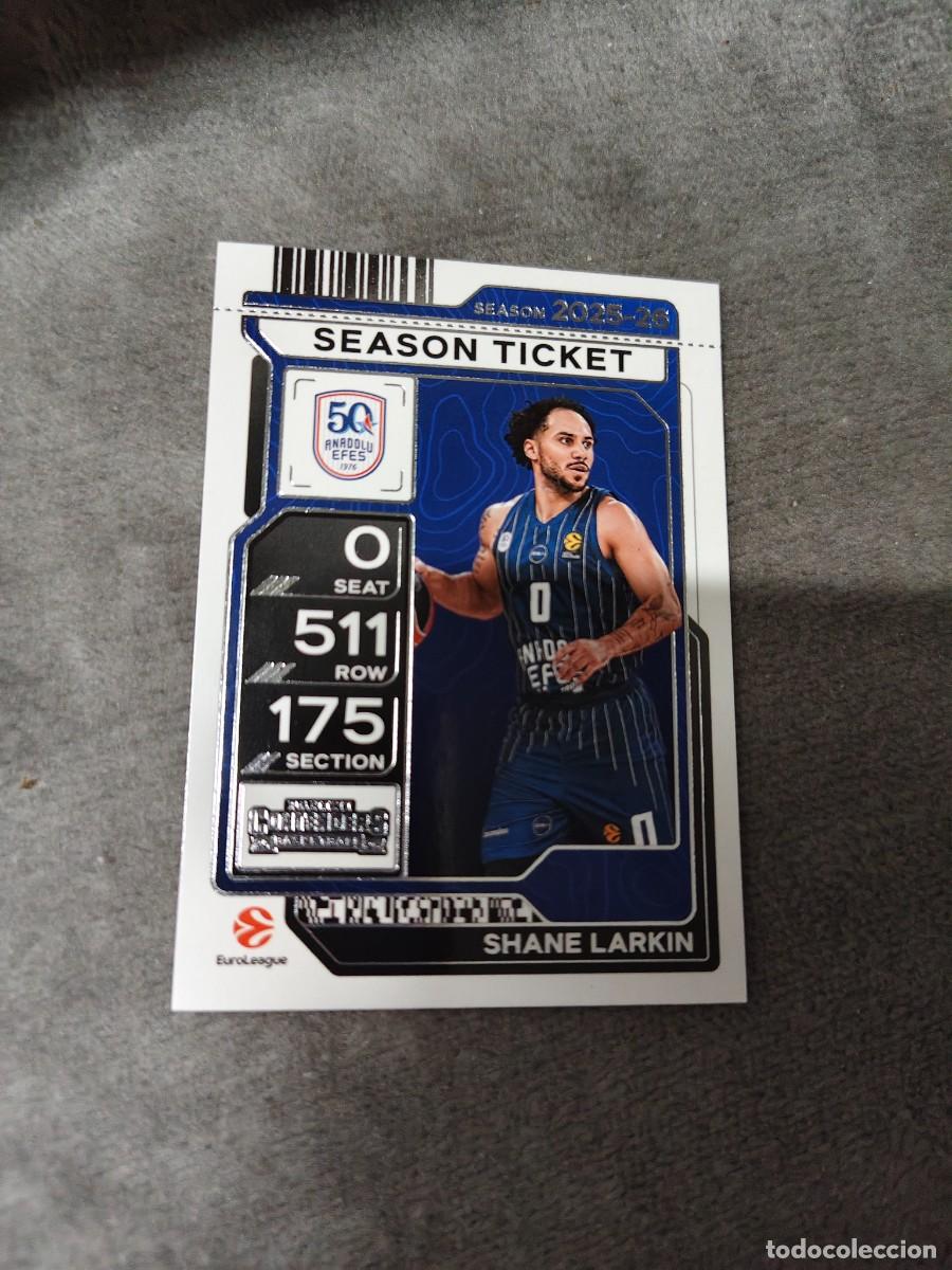 Colecionismo desportivo: 1 SHANE LARKIN ANADOLU EFES ISTANBUL EUROLEAGUE 2025 26 CONTENDERS PANINI 2026 25 BASKETBALL
