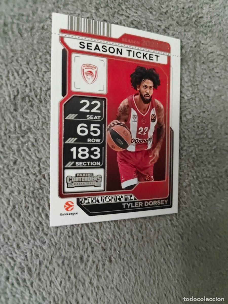 Collezionismo sportivo: 25 TYLER DORSEY OLYMPIACOS PIRAEUS EUROLEAGUE 2025 26 CONTENDERS PANINI 2026 25 BASKETBALL