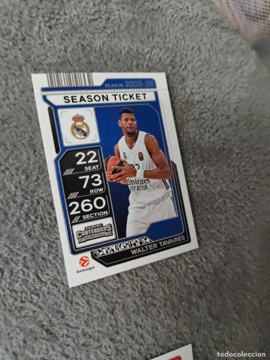 Coleccionismo deportivo: 35 WALTER TAVARES REAL MADRID EUROLEAGUE 2025 26 CONTENDERS PANINI 2026 25 BASKETBALL