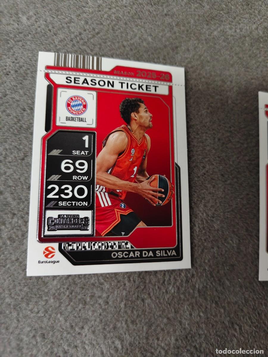 Colecionismo desportivo: 39 OSCAR DA SILVA FC BAYERN MUNICH EUROLEAGUE 2025 26 CONTENDERS PANINI 2026 25 BASKETBALL
