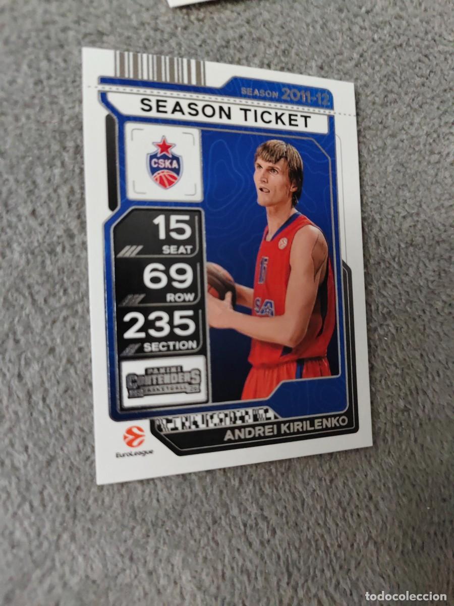 Colecionismo desportivo: 46 ANDREI KIRILENKO CSKA MOSCOW EUROLEAGUE 2025 26 CONTENDERS PANINI 2026 25 BASKETBALL