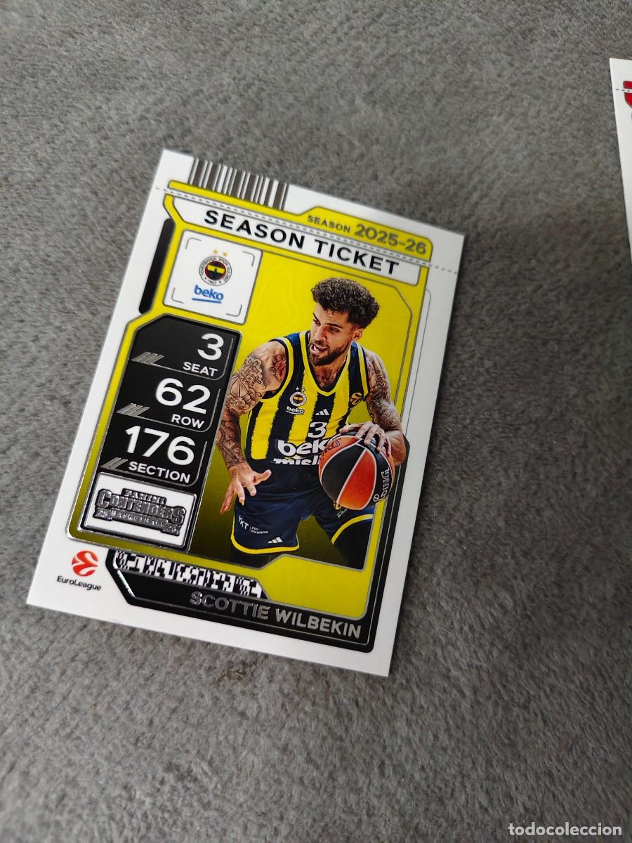 Coleccionismo deportivo: 52 SCOTTIE WILBEKIN FENERBAHCE BEKO ISTANBUL EUROLEAGUE 2025 26 CONTENDERS PANINI 2026 25 BASKET