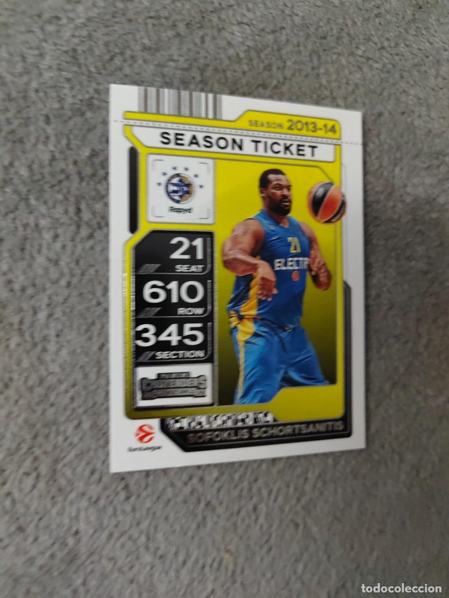 Coleccionismo deportivo: 54 SOFOKLIS SCHORTSANITIS MACCABI RAPYD TEL AVIV EUROLEAGUE 2025 26 CONTENDERS PANINI 2026 25 BA