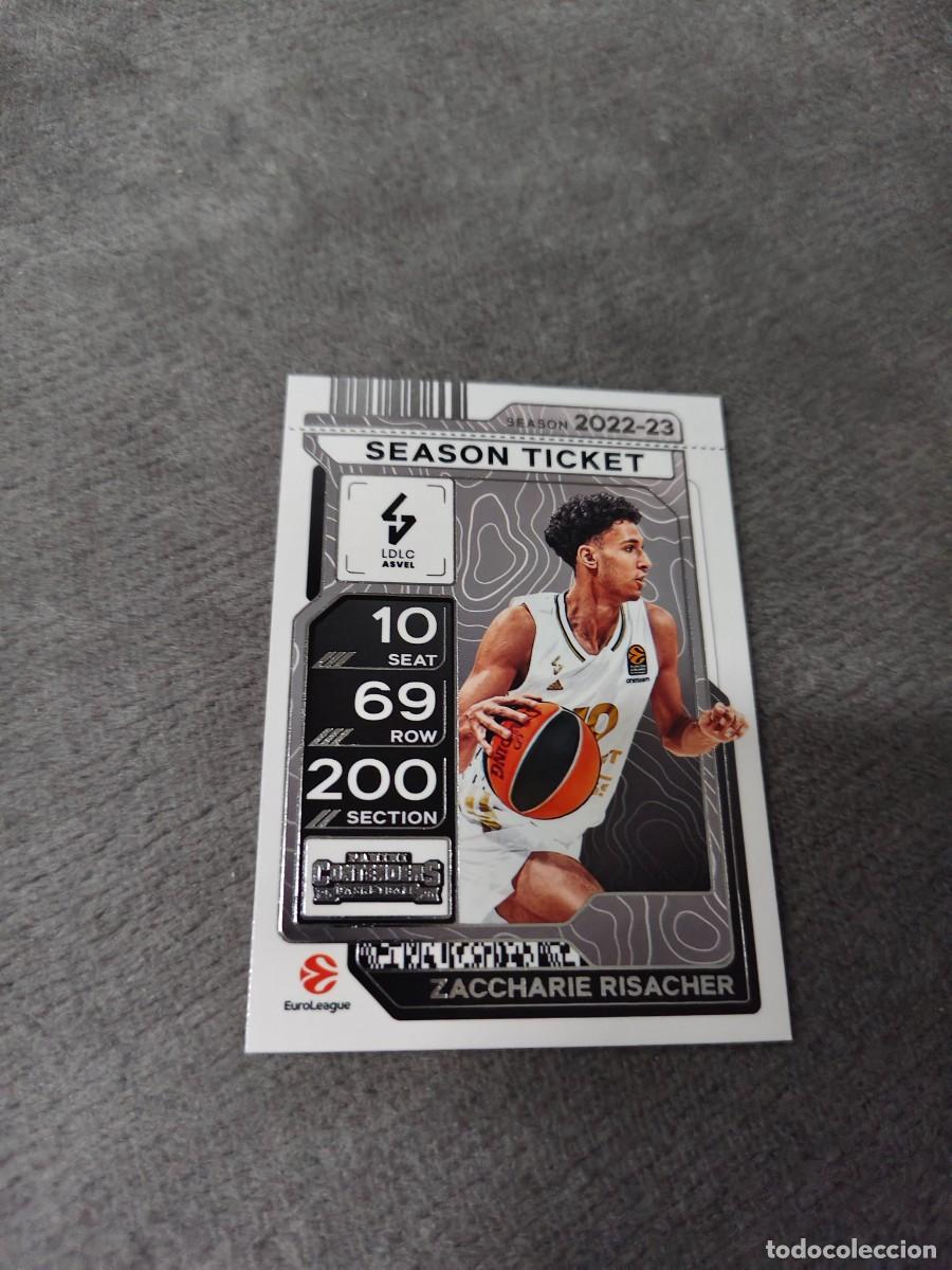 Coleccionismo deportivo: 64 ZACCHARIE RISACHER LDLC ASVEL VILLEURBANNE EUROLEAGUE 2025 26 CONTENDERS PANINI 2026 25 BASKE