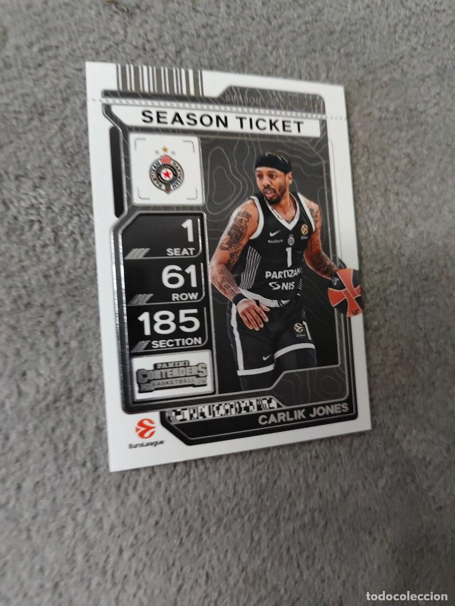 Coleccionismo deportivo: 67 CARLIK JONES PARTIZAN BELGRADE EUROLEAGUE 2025 26 CONTENDERS PANINI 2026 25 BASKETBALL