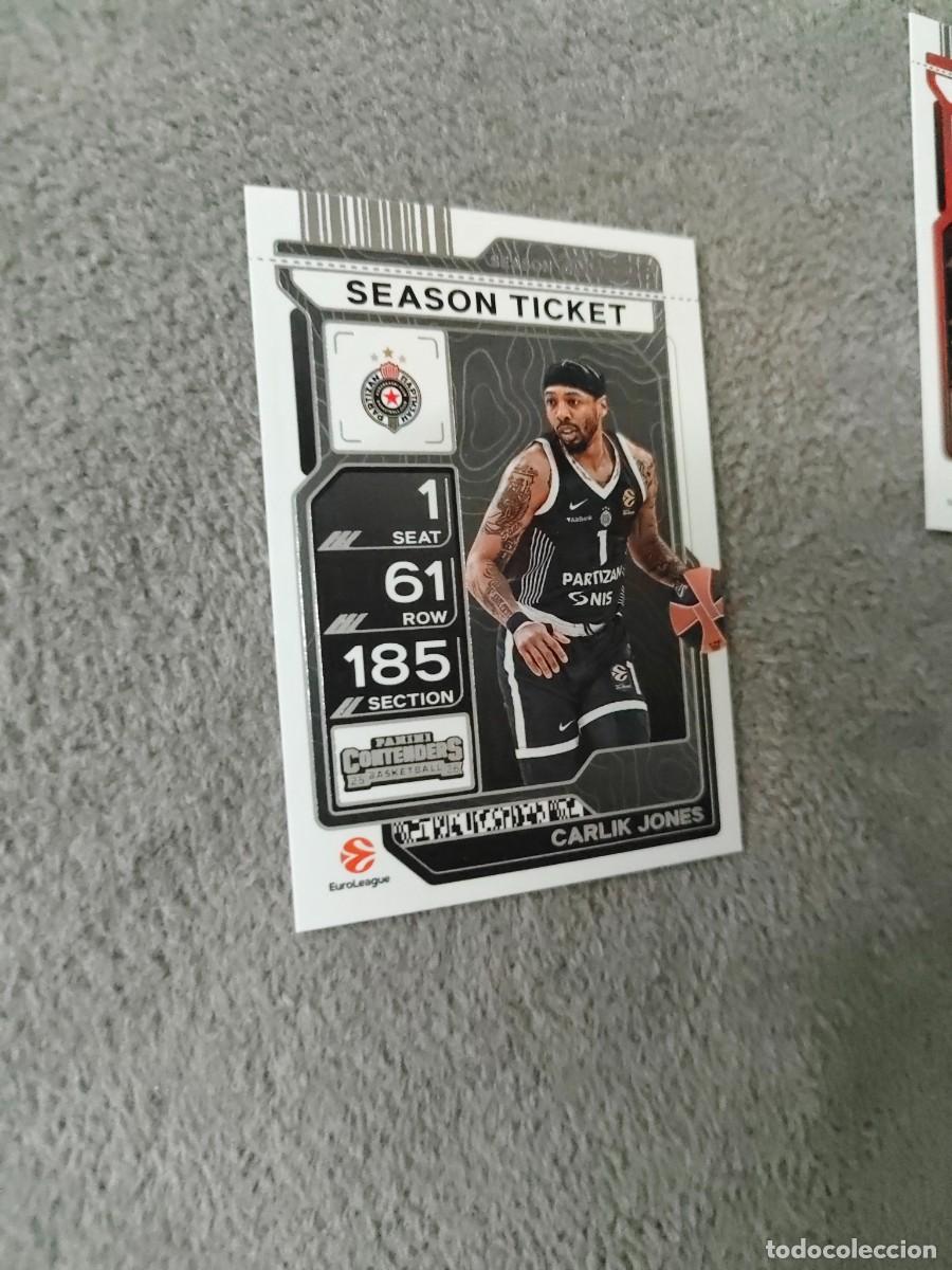 Coleccionismo deportivo: 67 CARLIK JONES PARTIZAN BELGRADE EUROLEAGUE 2025 26 CONTENDERS PANINI 2026 25 BASKETBALL