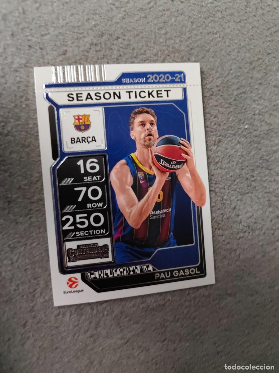 Coleccionismo deportivo: 69 PAU GASOL FC BARCELONA EUROLEAGUE 2025 26 CONTENDERS PANINI 2026 25 BASKETBALL