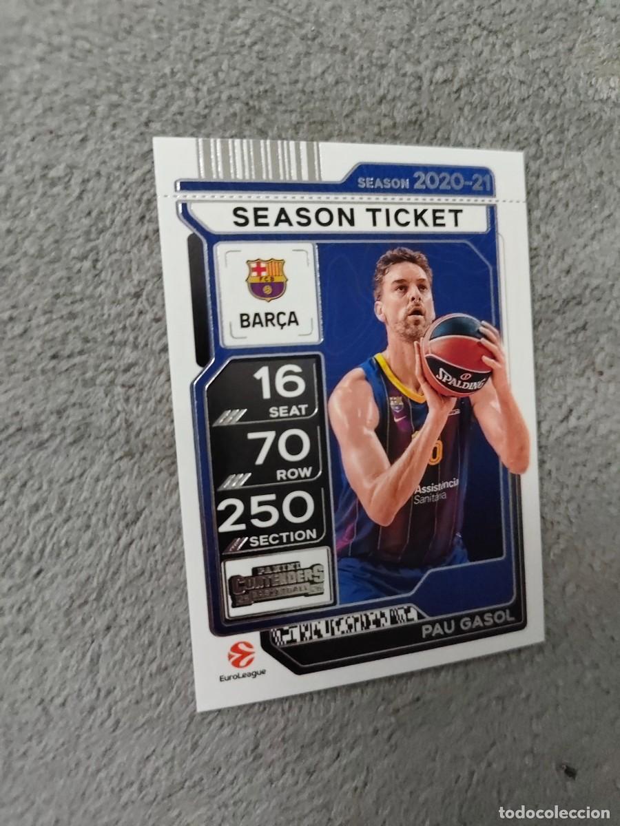 Coleccionismo deportivo: 69 PAU GASOL FC BARCELONA EUROLEAGUE 2025 26 CONTENDERS PANINI 2026 25 BASKETBALL