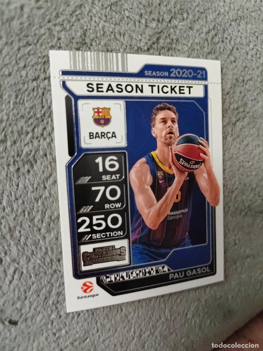 Coleccionismo deportivo: 69 PAU GASOL FC BARCELONA EUROLEAGUE 2025 26 CONTENDERS PANINI 2026 25 BASKETBALL