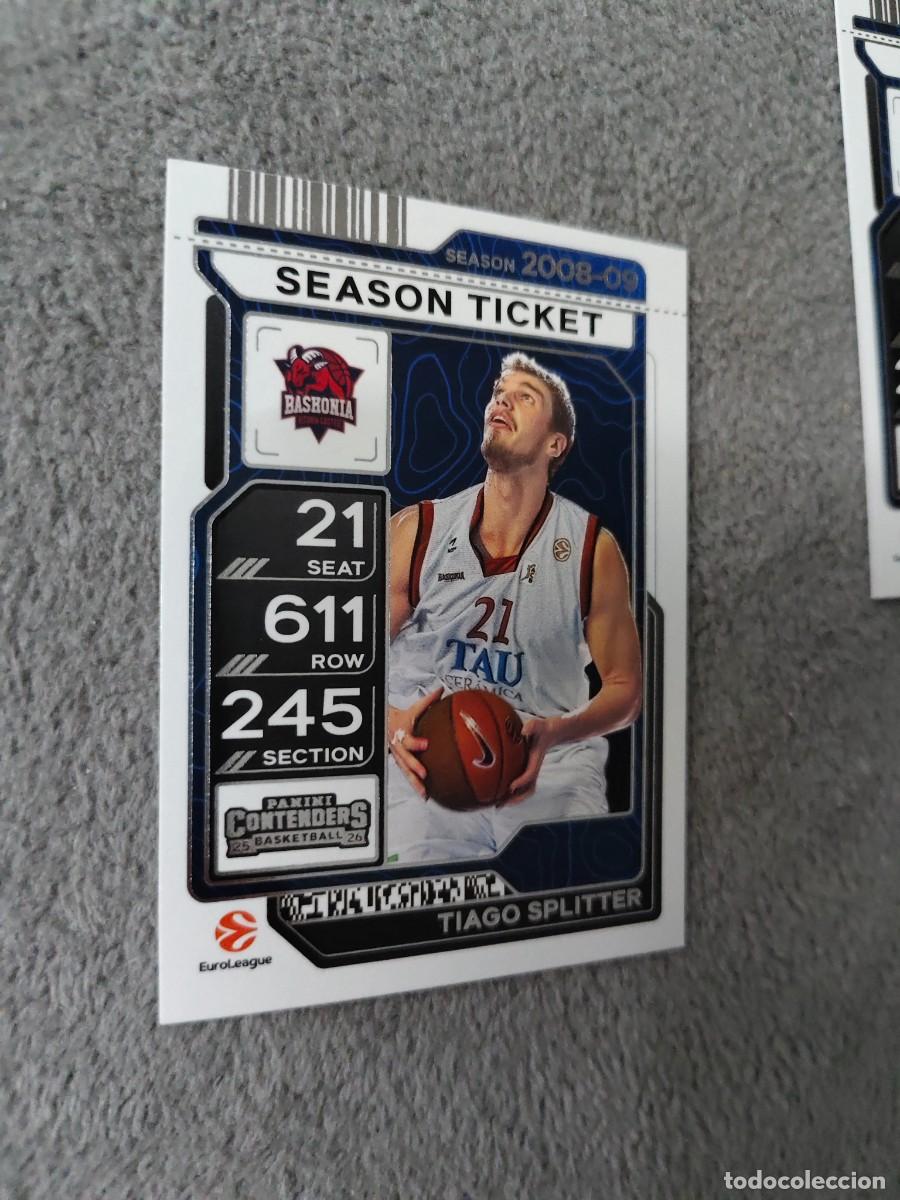 Coleccionismo deportivo: 75 TIAGO SPLITTER KOSNER BASKONIA EUROLEAGUE 2025 26 CONTENDERS PANINI 2026 25 BASKETBALL