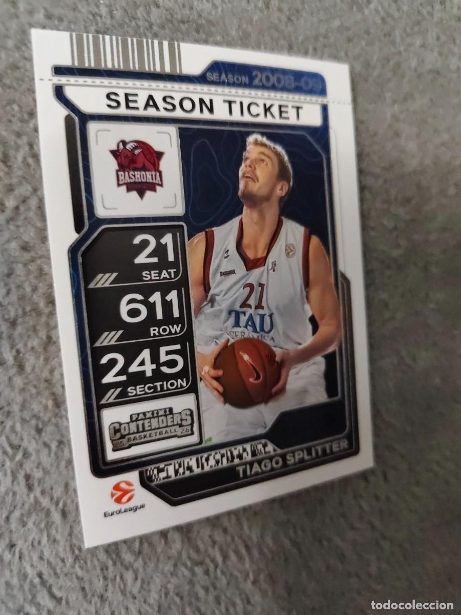 Sports collectibles: 75 TIAGO SPLITTER KOSNER BASKONIA EUROLEAGUE 2025 26 CONTENDERS PANINI 2026 25 BASKETBALL