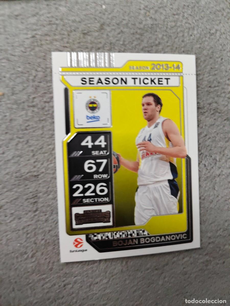 Sports collectibles: 76 BOJAN BOGDANOVIC FENERBAHCE BEKO ISTANBUL EUROLEAGUE 2025 26 CONTENDERS PANINI 2026 25 BASKET