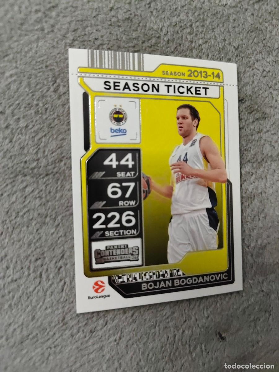 Sports collectibles: 76 BOJAN BOGDANOVIC FENERBAHCE BEKO ISTANBUL EUROLEAGUE 2025 26 CONTENDERS PANINI 2026 25 BASKET