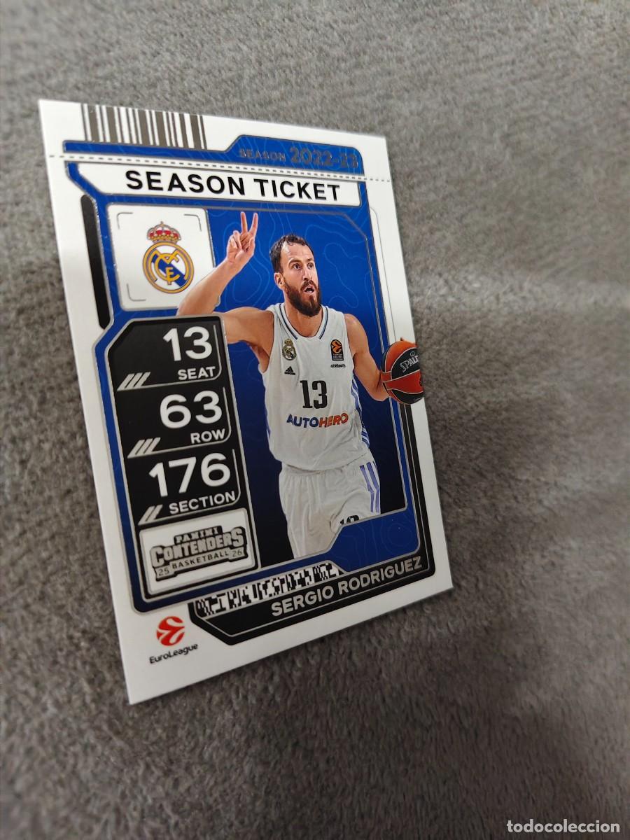 Collectionnisme sportif: 78 SERGIO RODRIGUEZ REAL MADRID EUROLEAGUE 2025 26 CONTENDERS PANINI 2026 25 BASKETBALL