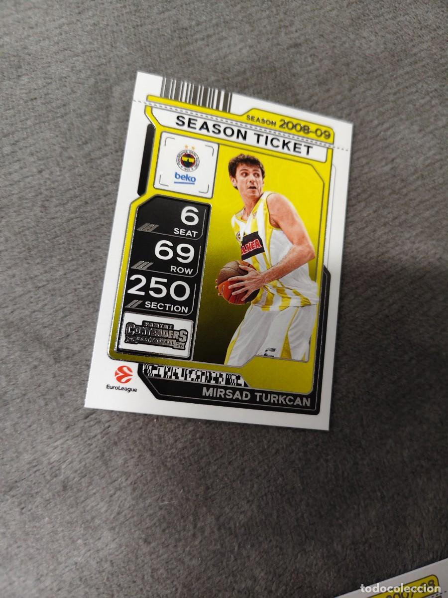 Coleccionismo deportivo: 85 MIRSAD TURKCAN FENERBAHCE BEKO ISTANBUL EUROLEAGUE 2025 26 CONTENDERS PANINI 2026 25 BASKETBA