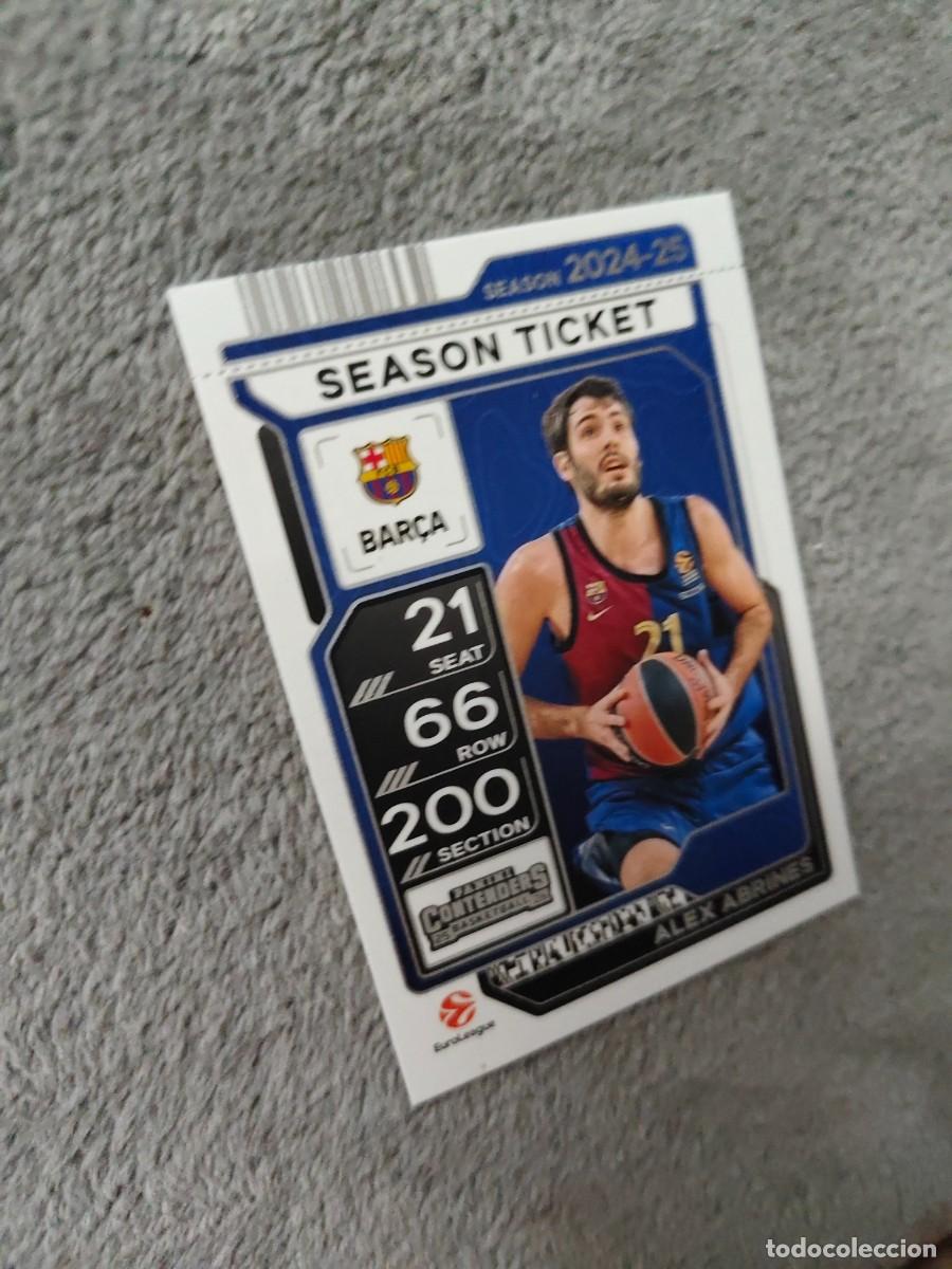 Sammelleidenschaft Sport: 89 ALEX ABRINES FC BARCELONA EUROLEAGUE 2025 26 CONTENDERS PANINI 2026 25 BASKETBALL