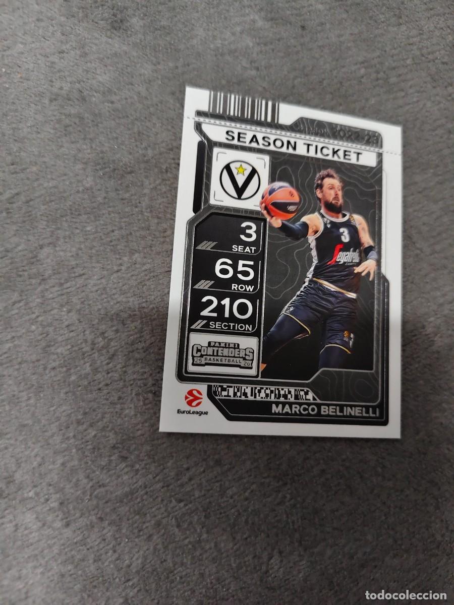 Sports collectibles: 90 MARCO BELINELLI VIRTUS BOLOGNA EUROLEAGUE 2025 26 CONTENDERS PANINI 2026 25 BASKETBALL