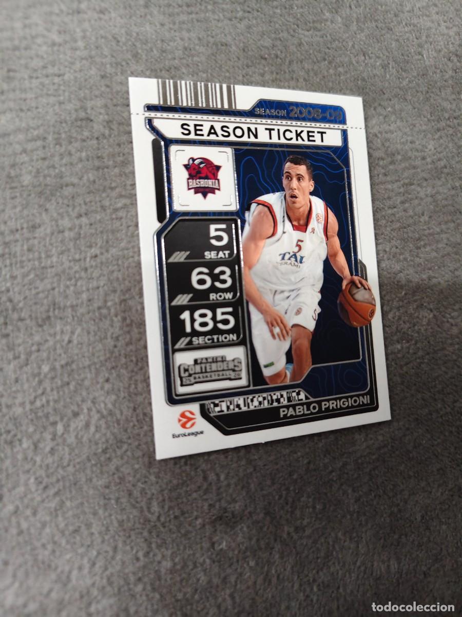 Coleccionismo deportivo: 91 PABLO PRIGIONI KOSNER BASKONIA EUROLEAGUE 2025 26 CONTENDERS PANINI 2026 25 BASKETBALL