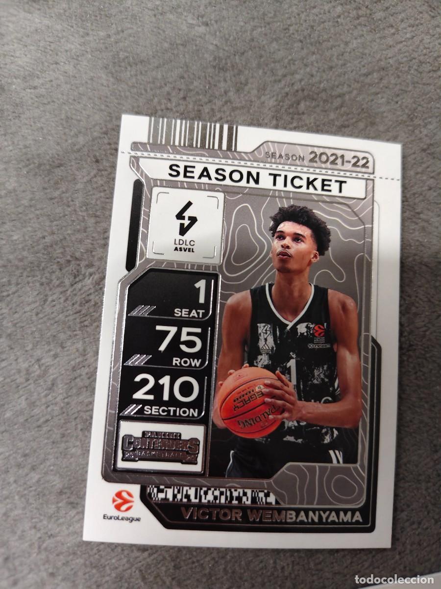 Coleccionismo deportivo: 93 VICTOR WEMBANYAMA LDLC ASVEL VILLEURBANNE EUROLEAGUE 2025 26 CONTENDERS PANINI 2026 25 BASKET