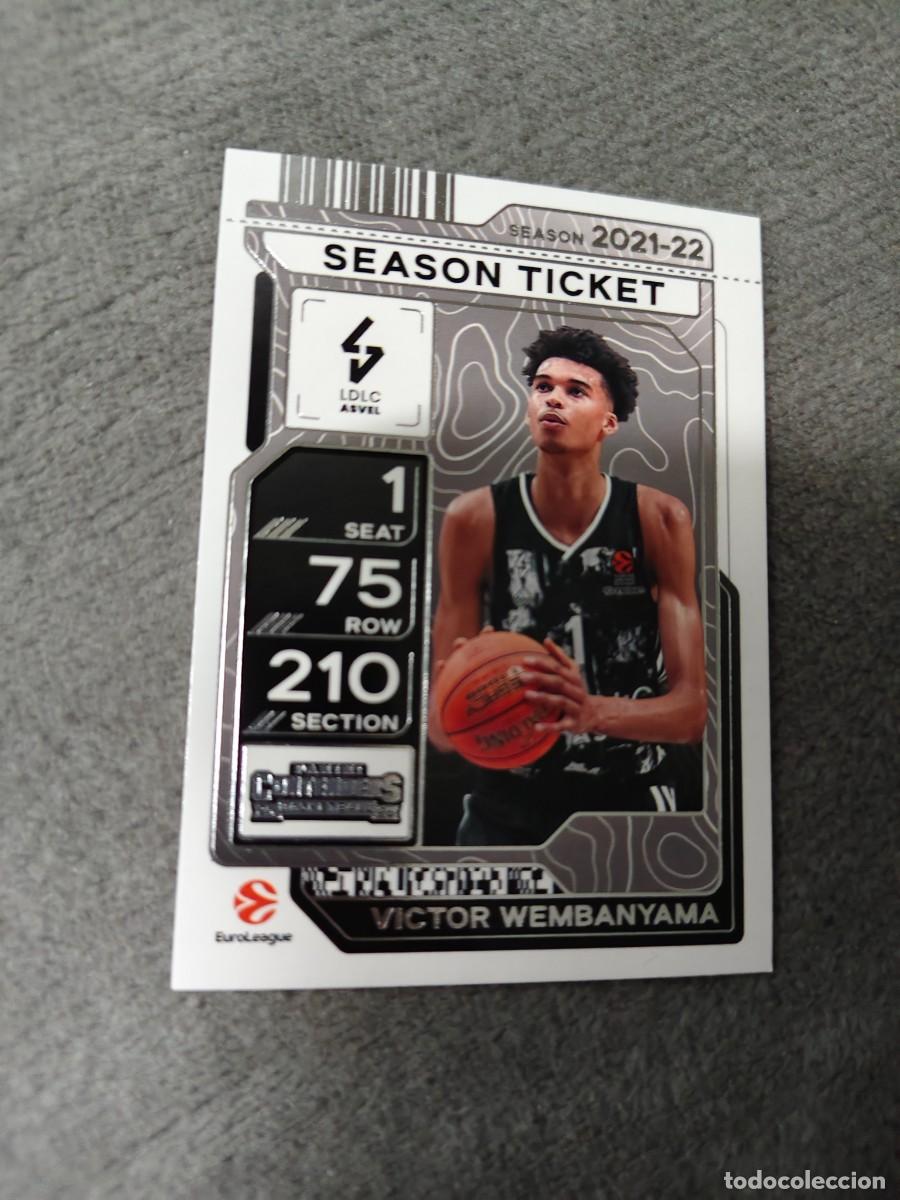 Coleccionismo deportivo: 93 VICTOR WEMBANYAMA LDLC ASVEL VILLEURBANNE EUROLEAGUE 2025 26 CONTENDERS PANINI 2026 25 BASKET