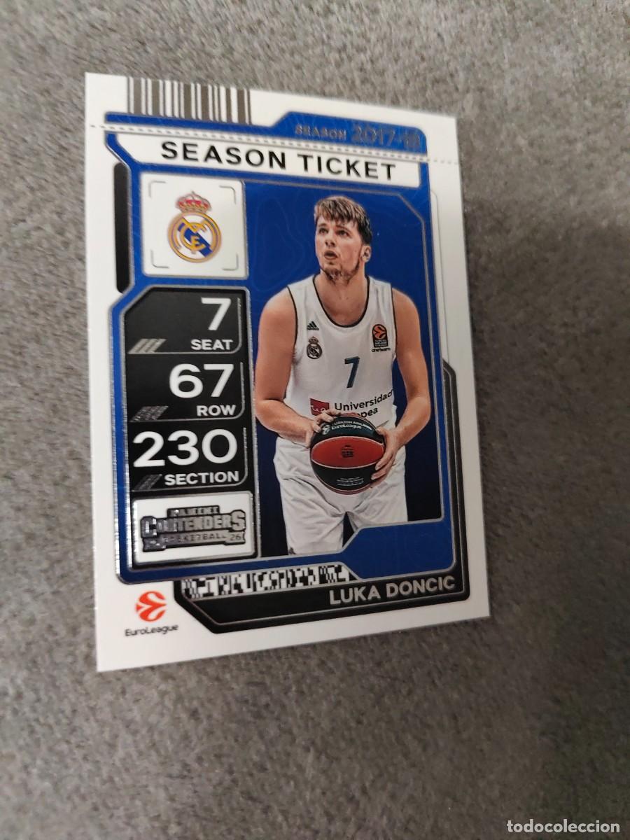 Coleccionismo deportivo: 94 LUKA DONCIC REAL MADRID EUROLEAGUE 2025 26 CONTENDERS PANINI 2026 25 BASKETBALL
