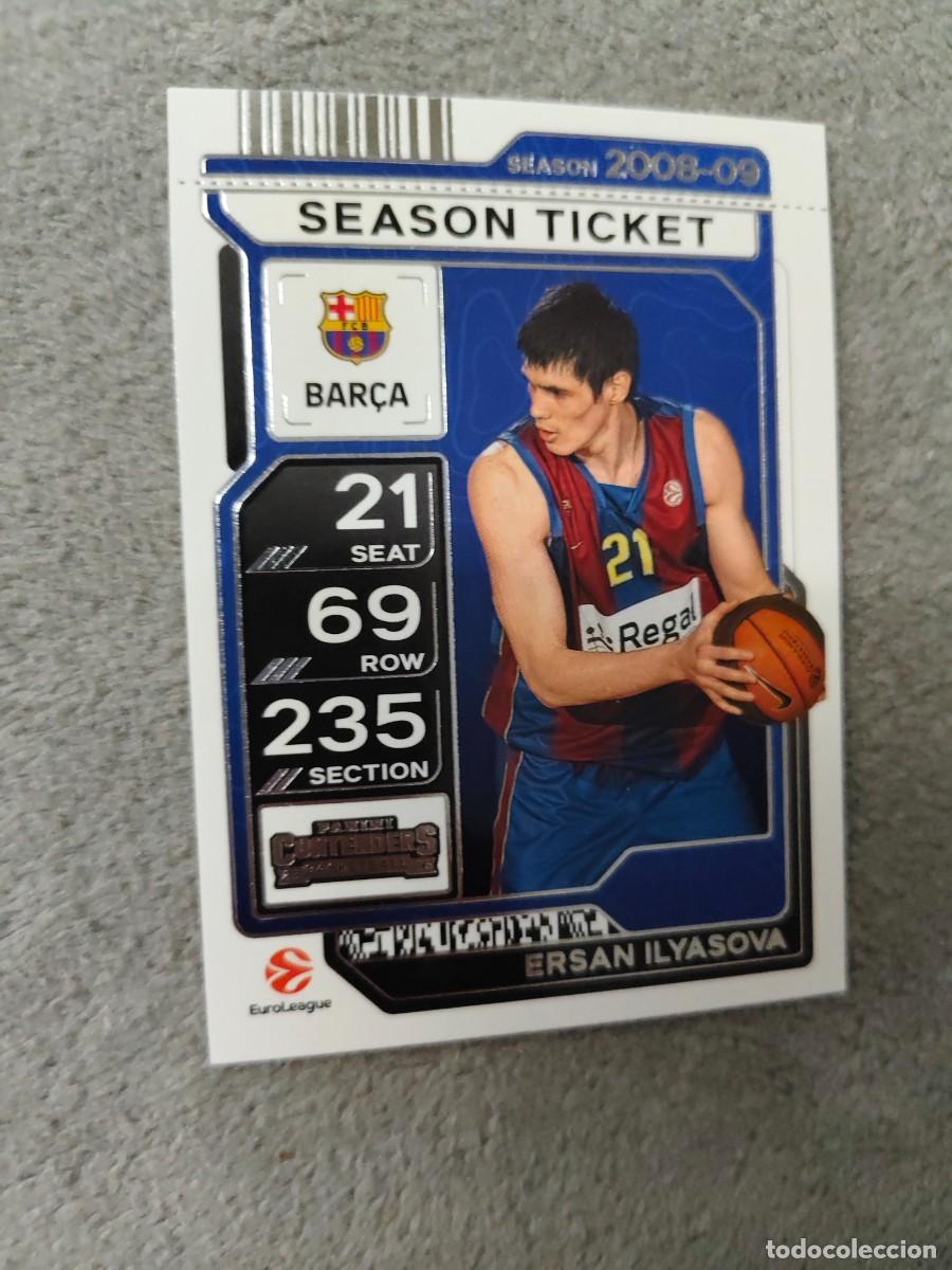 Coleccionismo deportivo: 95 ERSAN ILYASOVA FC BARCELONA EUROLEAGUE 2025 26 CONTENDERS PANINI 2026 25 BASKETBALL