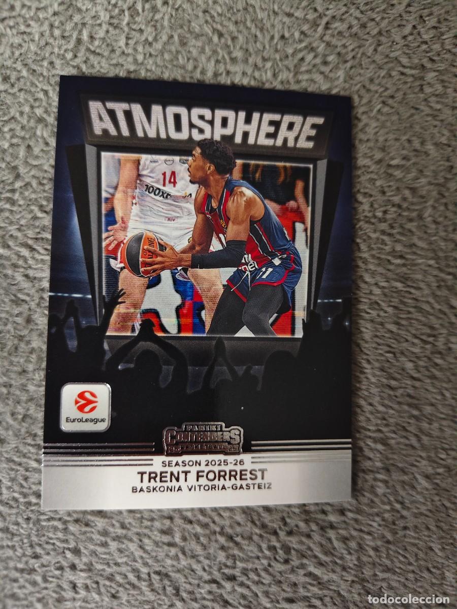 Coleccionismo deportivo: 17 TRENT FORREST, KOSNER BASKONIA EUROLEAGUE 2025 26 CONTENDERS ATMOSPHERE PANINI 2026 25 BASKETBA