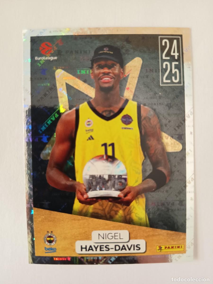 Sports collectibles: CROMO 385 NIGEL HAYES-DAVIS FENERBAH&Ccedil;E 24 25 - EUROLEAGUE 2025 2026 25 26 PANINI EUROLIGA BALONCESTO